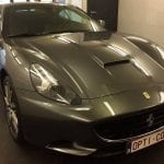 Ferrari behandelt met Opti-Coat Pro door Mobile Clean Gentbrugge