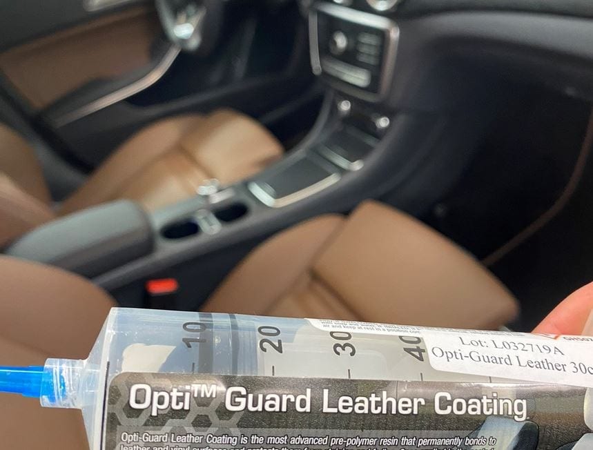 Leather Coating Mobile Clean
